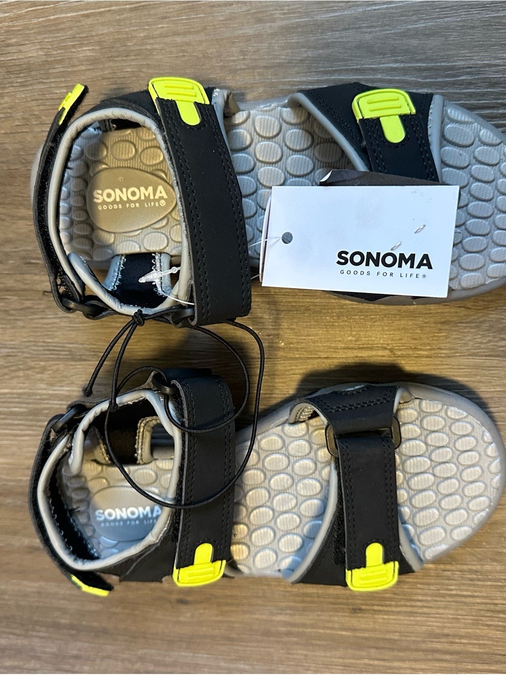 SONOMA Kids Black Sandals size 13